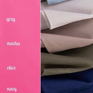 Wide Leg Women’s Pants - Grey, Mocha, Olive, Navy